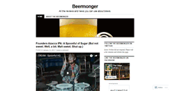 Desktop Screenshot of beermonger.net