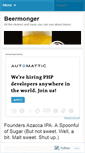 Mobile Screenshot of beermonger.net